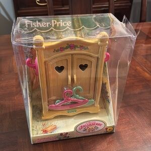 Vintage 1999 Briarberry Collection Wardrobe Cabinet with Hangers New